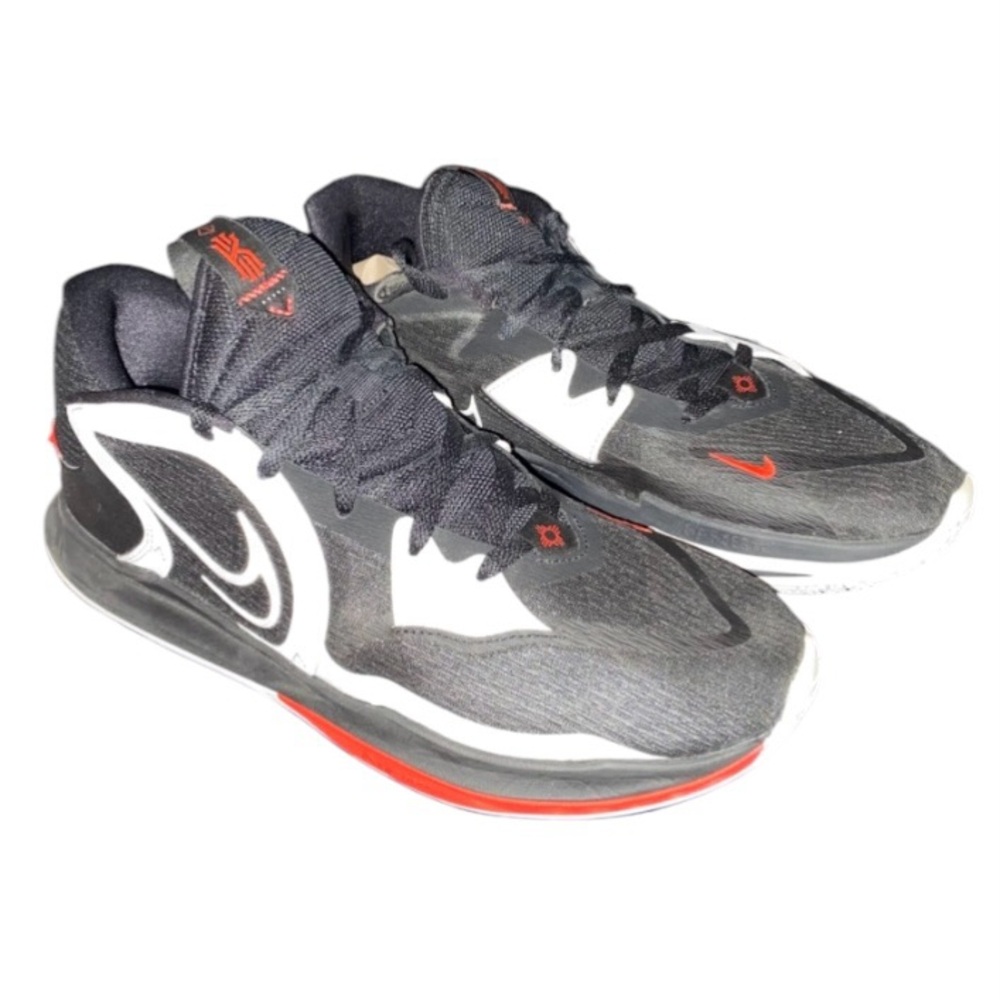 Nike Kyrie Low 5 Basketball Sneaker Black Bred Dominoes DJ6012-001 Men's Size 14 - Picture 2 of 9